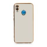Huawei P20 Lite Kılıf Volet Silikon - Beyaz