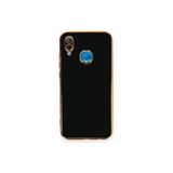 Huawei P20 Lite Kılıf Volet Silikon - Siyah-(5796)