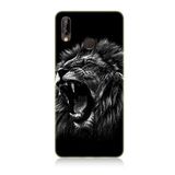 Huawei p20 Lite Uyumlu Silikon Kılıf Saldırgan Aslan