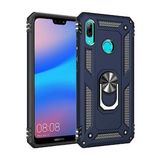 Huawei P20 Lite Yüzüklü Tank Kılıf Lacivert