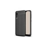 Huawei P20 Pro Kılıf Niss Deri Görünümlü Silikon Kapak + Ekran Koruma 6129