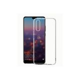 Huawei P20 Uyumlu Kılıf Şeffaf Süper Silikon Kapak