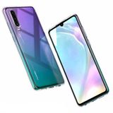 Huawei P30 Kılıf Şeffaf Süper Silikon Kamera Korumalı