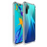 Huawei P30 Pro Kenar Şeffaf Antişok Uyumlu Silikon Kılıf