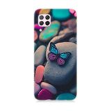 Huawei P40 Lite Uyumlu Renkli Taş Desenli Silikon Kılıf