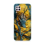 Huawei P40 Lite Uyumlu Sarı Yağmurluk Desenli Silikon Kılıf