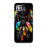 Huawei p40 Lite Uyumlu Silikon Kılıf Renki Dream Catcher Düş Kapanı