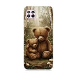 Huawei P40 Lite Uyumlu Teddy Ayılar Desenli Silikon Kılıf