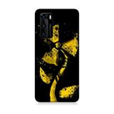 Huawei P40 Uyumlu Rüzgar Gülü Desenli Silikon Kılıf