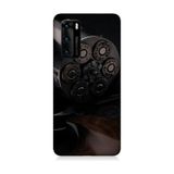 Huawei P40 Uyumlu Tabanca Silindiri Desenli Silikon Kılıf