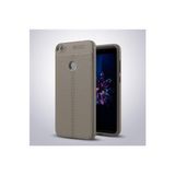 Huawei P9 Lite Mini Kılıf Uzun Ömürlü ve Dayanıklı Dermiq Premium Esnek Lüks Silikon Kapak - Gri