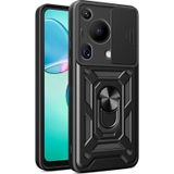 Huawei Pura 70 Ultra Kılıf Magnetik Standlı Kamera Korumalı Zore Sürgülü Vega Kapak