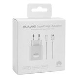 Huawei Supercharge 22,5W Orijinal Süper Şarjaleti ve Type-C Şarj Kablosu - Beyaz