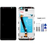 Huawei Uyumlu MATE 10 LİTE Lcd Ekran Dokunmatik Kalite ÇITALI SİYAH + TAMİR SETİ
