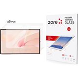 Huawei Uyumlu Matepad 12X Zore 5in1 Tablet Temperli Cam Ekran Koruyucu - Şeffaf