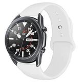 Huawei Watch 3 GT GT2 GT2e GT3 GT4 GT5 Pro 46mm Ultimate SE Elite ile uyumlu Kordon Silikon Spor Band Beyaz