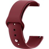 Huawei Watch 3 Gt Gt2 GT2E Gt3 Gt4 Gt5 Pro Se Elite 46MM Uyumlu 22MM Silikon Kordon - Bordo - Huawei 22mm