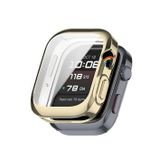 Huawei Watch D2 İle Uyumlu Tam Koruma Kasa Silikon Kılıf GOLD