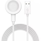 Huawei Watch D2 Uyumlu Manyetik USB Şarj Kablosu 1 Metre - Beyaz
