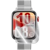 Huawei Watch Fit 4 Pro Uyumlu Akıllı Saat Esnek Nano Kırılmaz Ekran Koruyucu(2 Adet) - Şeffaf