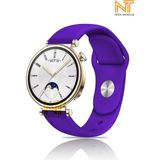 Huawei Watch Gt 2 42MM /gt 3 42MM / Gt 3 Elegant 42MM Liquid Silikon Kordon 20MM - Mor