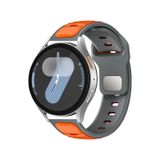 Huawei Watch Gt 3/4/5/6 Pro 46Mm Ultimate Se Elite Kordon Oval Silikon Desen Renkli Band 135