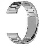 Huawei Watch Gt - Gt 2 46 - Gt 2 46 Pro Icin Metal Tokali Disli Kordon Gumus