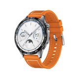 Huawei Watch Gt Gt2 Gt3 Gt4 42mm/honor Magic 2 Kordon Lansman Kumaş Dikişli Silikon 102