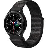Huawei Watch GT GT2 GT3 GT4 GT5 42mm/Honor Magic 2 Kordon Hasır Kordon - Siyah - Kırmızı - Huw 20mm