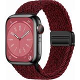 Huawei Watch GT GT2 GT3 GT4 GT5 42mm/Honor Magic 2 Kordon Magnet Örgü Strap - Kırmızı - Siyah - Beyaz - Huw 20mm