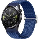 Huawei Watch GT GT2 GT3 GT4 GT5 42mm/Honor Magic 2 Kordon Örgü Tokalı Kordon - Lacivert - Huw 20mm