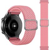 Huawei Watch GT GT2 GT3 GT4 GT5 42mm/Honor Magic 2 Kordon Örgü Tokalı Kordon - Pembe - Huw 20mm