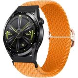 Huawei Watch GT GT2 GT3 GT4 GT5 42mm/Honor Magic 2 Kordon Örgü Tokalı Kordon - Turuncu - Huw 20mm