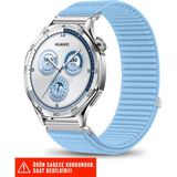 Huawei Watch Gt2 Pro / Gt3 / Gt3 Pro / Gt4 / Gt5 / Gt5 Pro / Gt6 / Gt6 Pro 46mm Uyumlu Kordon 22mm - Açık Mavi - Huawei Watch Gt2 / Gt2 Pro / Gt3 / Gt3 Pro / Gt4 / Gt5 / Gt5 Pro 46mm