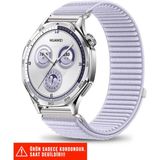 Huawei Watch Gt2 Pro / Gt3 / Gt3 Pro / Gt4 / Gt5 / Gt5 Pro / Gt6 / Gt6 Pro 46mm Uyumlu Kordon 22mm - Lila - Huawei Watch Gt2 / Gt2 Pro / Gt3 / Gt3 Pro / Gt4 / Gt5 / Gt5 Pro 46mm
