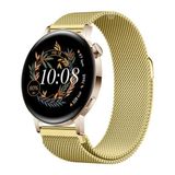 Huawei Watch Gt3 Elegant 42MM / Gt2 42MM Uyumlu Manyetik Milanese Loop Metal Saat Kordonu – 20MM - Gold