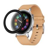 Huawei Watch Gt3 ile Uyumlu 42mm 3D Cam Full Ekran Koruyucu