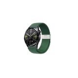 Huawei Watch GT4 41 mm Uyumlu 18mm Metal Klipsli Flexıble Kordon Haki Yeşil