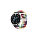 Huawei Watch GT4 41 mm Uyumlu 18mm Metal Klipsli Flexıble Kordon White Mixed Colors