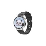 Huawei Watch GT4 41 mm ve GT5 41 mm ile Uyumlu 18 mm Kordon Ayarlanabilir Tokalı Soft Silikon Kayış Siyah