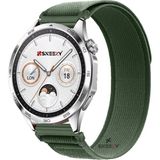 Huawei Watch Gt4 46Mm Uyumlu Kordon Trail Loop Yumuşak Kumaş Kordon Haki