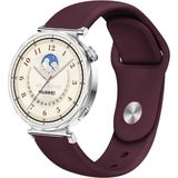Huawei Watch Gt4 / Gt5 41MM / Gt5 Pro 42MM Uyumlu Jel Silikon Kordon - GT4/5 41mm/5Pro 42mm - Mürdüm