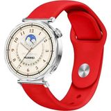 Huawei Watch Gt4 / Gt5 41MM / Gt5 Pro 42MM Uyumlu Jel Silikon Kordon - Kırmızı - GT4/5 41mm/5Pro 42mm