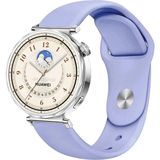 Huawei Watch Gt4 / Gt5 41MM / Gt5 Pro 42MM Uyumlu Jel Silikon Kordon - Lila - GT4/5 41mm/5Pro 42mm