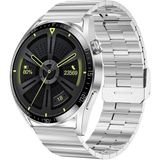 Huawei Watch Gt4 Gt5 46MM Uyumlu Bambu Metal Kordon Kayış (22MM)
