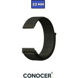 Huawei Watch Gt4 Gt5 46MM Uyumlu Dokuma Cırtlı Spor Kordon Kayış (22MM) - Asker Yeşili