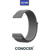 Huawei Watch Gt4 Gt5 46MM Uyumlu Dokuma Cırtlı Spor Kordon Kayış (22MM)