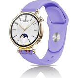 Huawei Watch Gt4 / Gt5 / Gt6 41mm ile Uyumlu Yumuşak Jel Silikon Spor Kordon 18mm - GT4 41mm - Lila