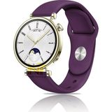 Huawei Watch Gt4 / Gt5 / Gt6 41mm ile Uyumlu Yumuşak Jel Silikon Spor Kordon 18mm - GT4 41mm - Mor
