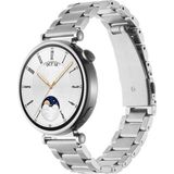 Huawei Watch Gt4 / Gt5 / Gt6 41mm Uyumlu Paslanmaz Çelik Metal Baklalı Kordon 18mm - Huawei Watch Gt4 / Gt5 41mm - Gümüş